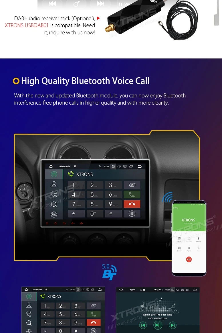 Top 10.1" Octa-Core Android 8.0 OS 2 Din Car DVD Multimedia Two Din Car Navigation GPS Double Din Car Radio with 4GB RAM 32GB ROM 13