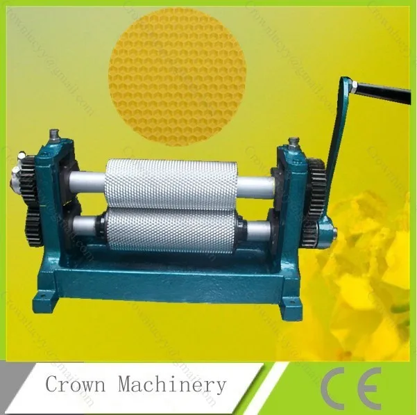 

Free Shipping 86*195mm Manual Beeswax Foundation Roller;Manual Beeswax Engraved Rollers Stamping Machine