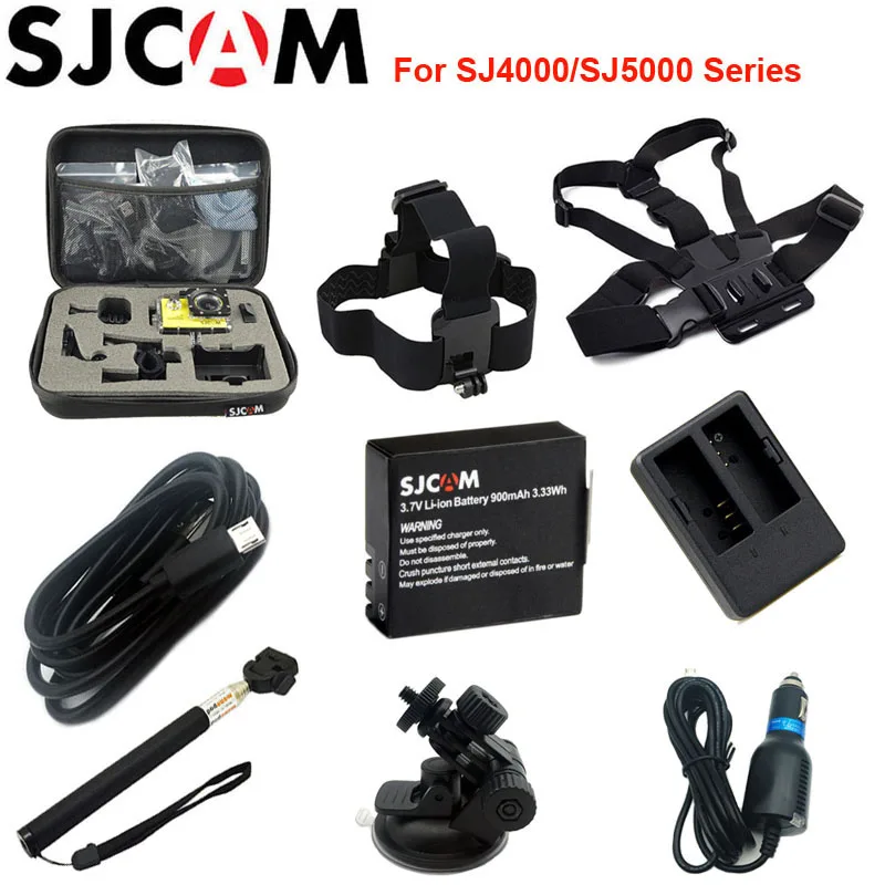 SJCAM Коллекционная сумка перезаряжаемая литий ионная батарея Автомобильное