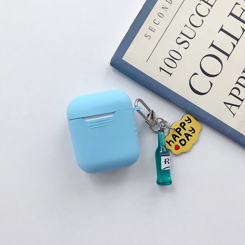 Cartoon Wireless Bluetooth Earphone Case For Apple AirPods Cute Silicone Charging Headphones Cases for Airpods Protective Cover (1)