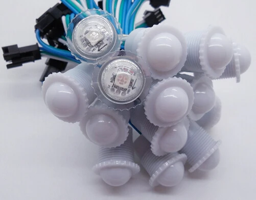 US $499.99 500pcs 20mm WS2811UCS1903 IC LED Full Color Pixel Modules RGB 5050SMD LED Modules Waterproof IP68 DC5V Input