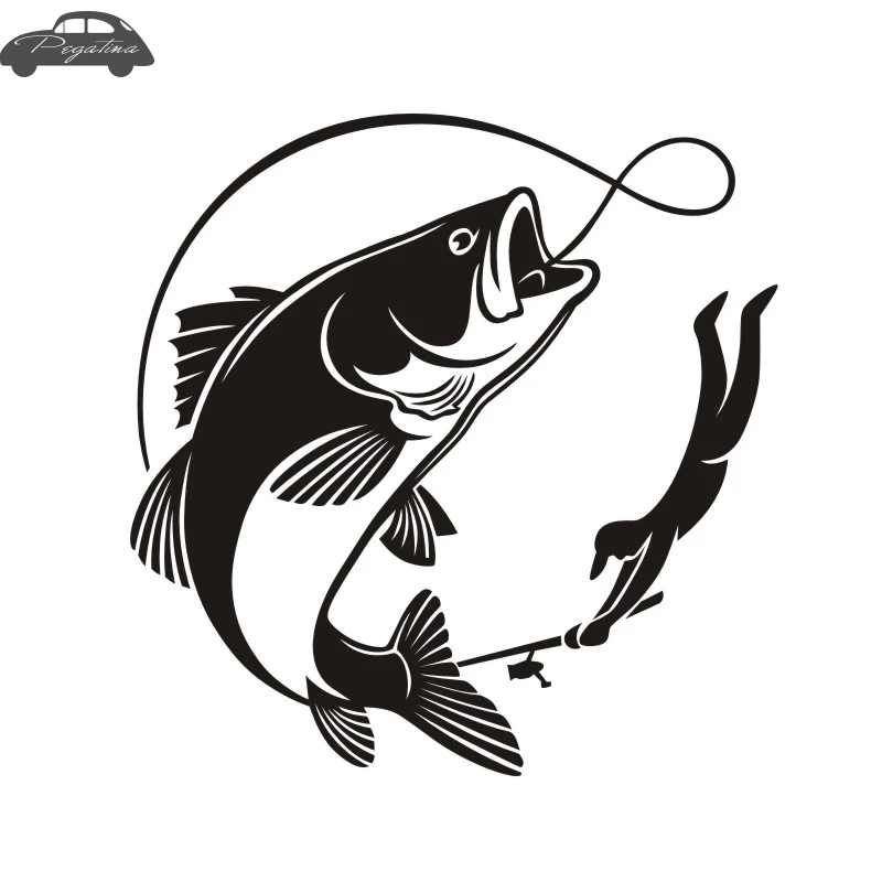 Stickers, Labels & Tags Bumper Stickers Fish Decal Paper