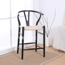 Высота сиденья 63,5, 64 см, твердый деревянный барный стул, современный дизайн, модный популярный деревянный барный стул, высокий стул для кухни