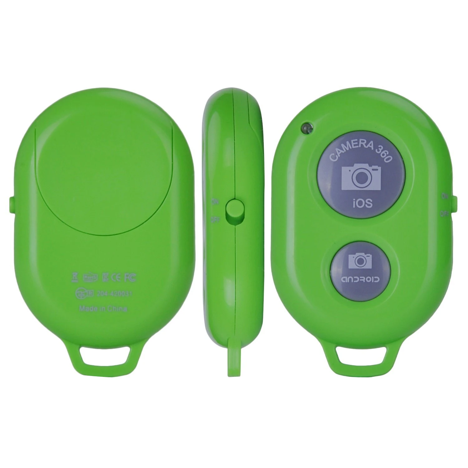 

Universal Monopod Wireless Bluetooth Remote Shutter Self-timer Self Timer for iPhone IOS Samsung Android xiaomi Oppo Green