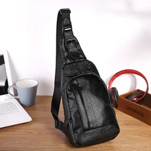 012918 горячий человек Мужская нагрудная сумка