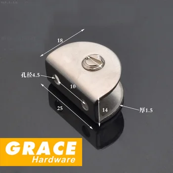 

Hardware Fittings Stainless Steel Glass Clip Bracket Glass Bracket Glass Holder Fixed Baffle Plate Clip