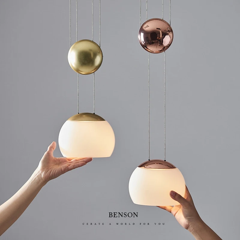  Nordic led pendant light Lamp Avize colorful Hanglamp Restaurant Kitchen Light Suspension Luminaire - 33009051949