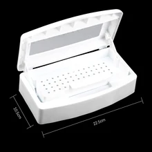 Стерилизация Чистый поддон для стерилизатора коробочкой, дизайн ногтей салонный инструмент маникюрный ящик коробки с бисером OR88