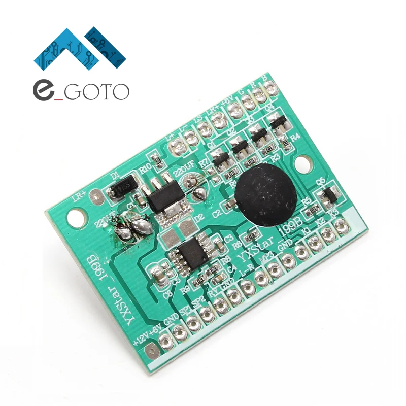 6V Music Chip Voice Sound Module DJ Song PCB Speaker Circuit Board For Baby Motorcycle Children's Car Stroller