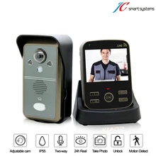 3 5 Inch TFT Wireless font b Door b font Phone Video Doorbell Intercom Home Security