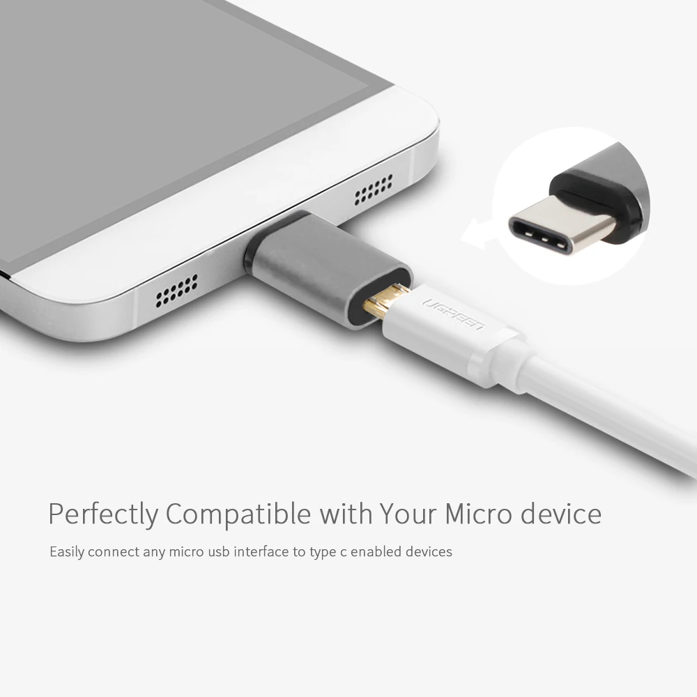 Металлический Micro USB для type-C адаптер конвертер «Мама-папа» Micro-USB разъем USB-C для Xiaomi HuaWei Nexus 5X6 P мобильный телефон