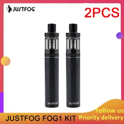 2 шт./лот JUSTFOG FOG1 комплект Ограниченная серия 1500 мАч встроенный аккумулятор все в одном vape pen2ML для начинающих и ветеранов