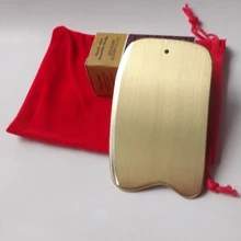 Инструмент Guasha медь гуаша доска для соскабливания средства ухода за кожей анти стресс китайский терапии задняя талия для акупунтурного массажа устройства