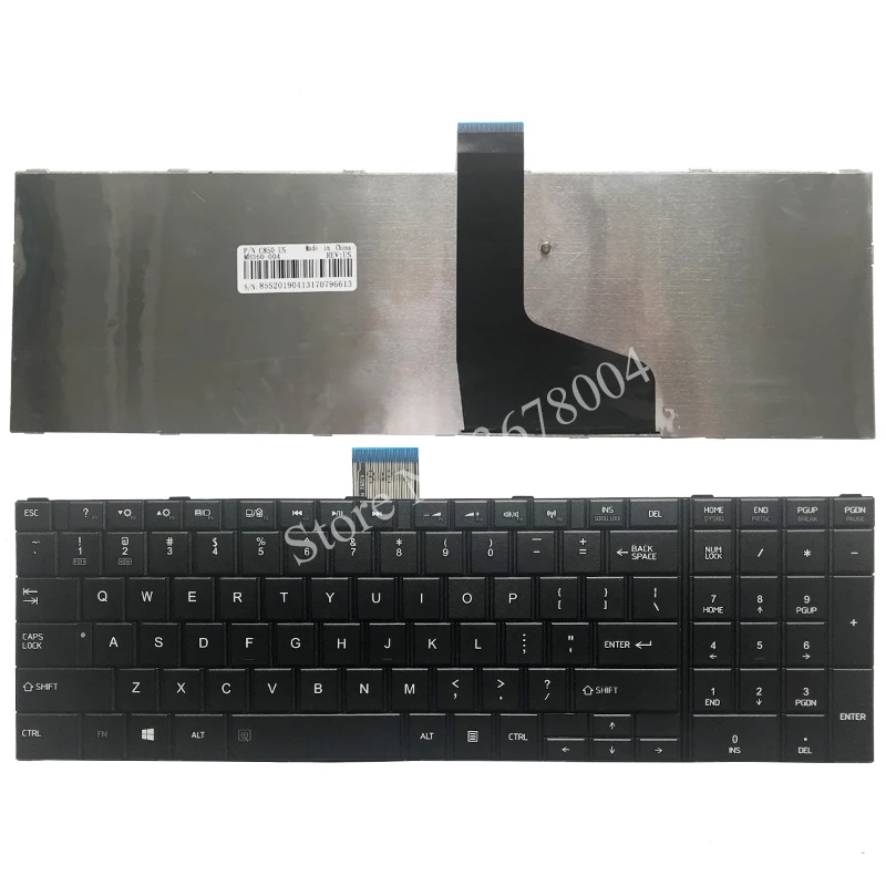 Новый для TOSHIBA SATELLITE C850 C850D C855 C855D L850 L850D L855 L855D L870 L870D США черный ноутбук