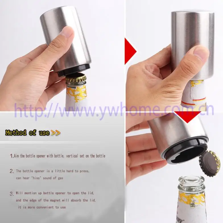 Открывалка для пивных бутылок портативная открывалка из нержавеющей стали пива