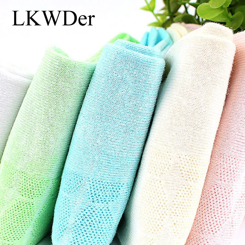 Короткие женские носки LKWDer 3 пары сетчатые дышащие с дезодорирующим эффектом