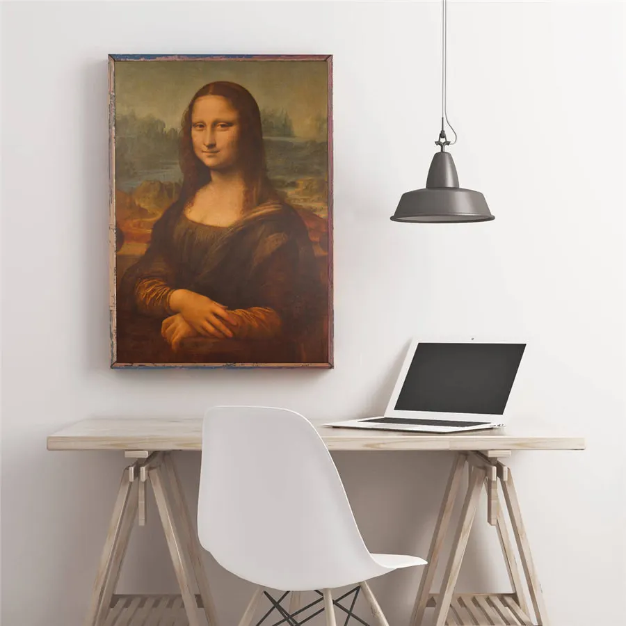FRD018 Mona Lisa Leonardo Da Vinci Smile  (3)