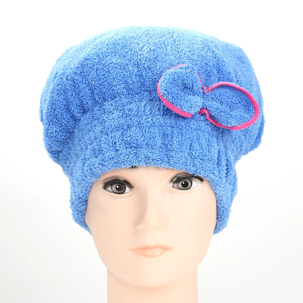 6 цветов, микрофибра, одноцветная, быстросохнущая шапка для волос, женская шапочка для девочек, инструмент для купания, сушильное полотенце, головной убор-чалма