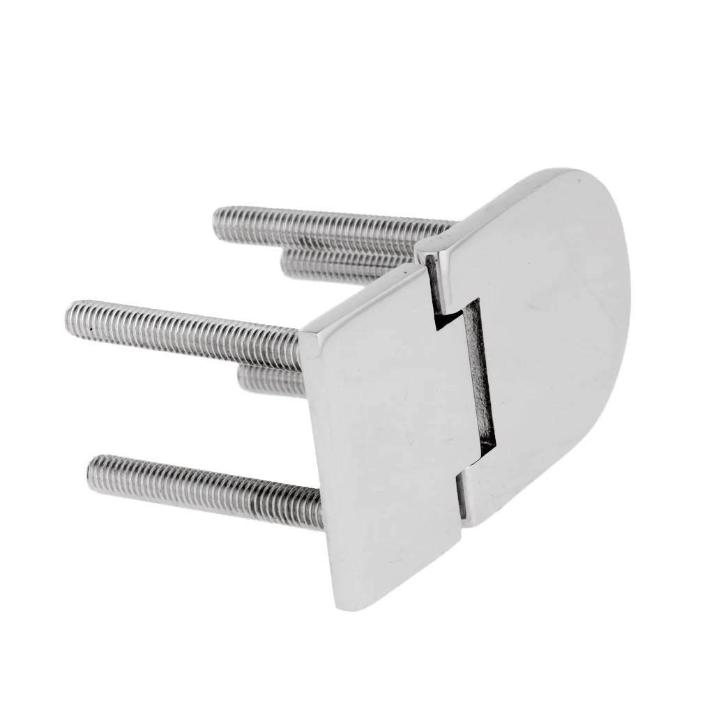 316 Stainless Steel Boat Yacht Delicate Marine Hinge Screw Hardware 76*40mm for Fishing Inflatable Kayak Canoe Boat Accessories