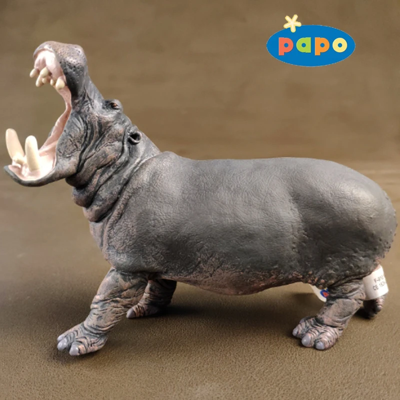 Papo Products HIPPO Replica # 50051 ~ FREE SHIP/USA w/ $25. 