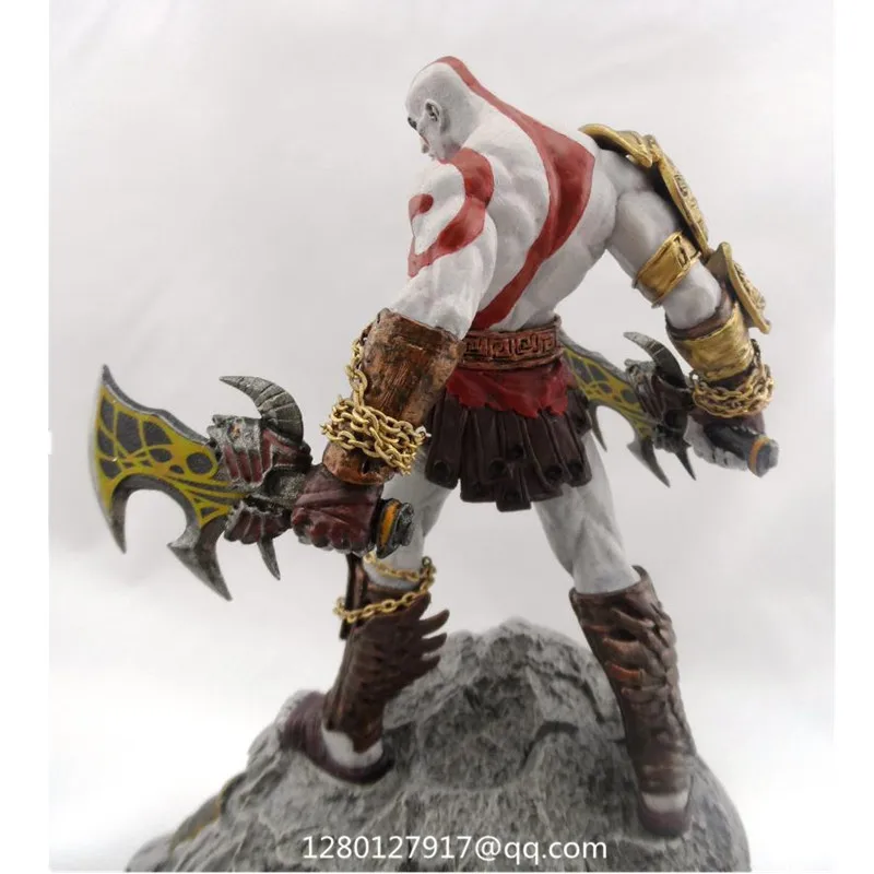 Статуя God of War III Kratos полноразмерный портрет GK смола фигурка Коллекционная модель игрушки Q366