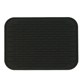 

Trivet Anti-scald Cup Tableware Heat Resistant Drainer Anti Bacterial Dish Drying Mat Kitchen Cushion Large Washer Home Silicone