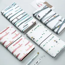 Coloffice kawaii руководство записные книжки в твердом переплете PU Обложка 60 страниц студенческие школьные подарки, произвольный цвет школьные офисные принадлежности 1 шт