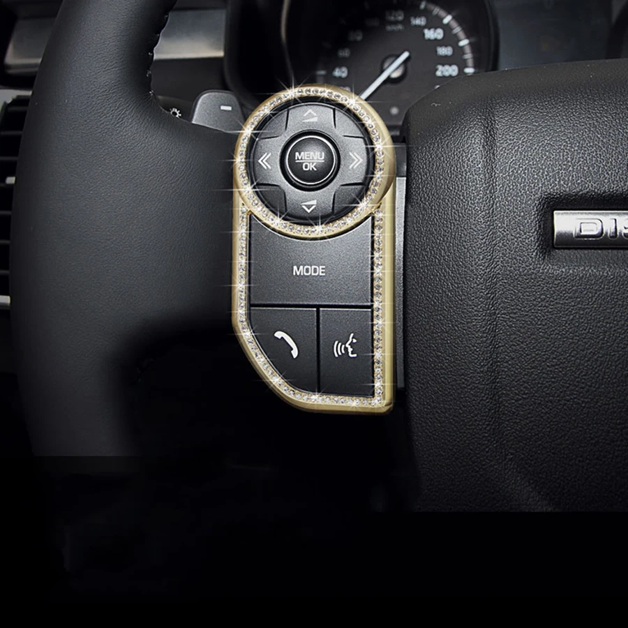 car steering wheel button trim for Range Rover Sport for Range Rover Vogue accessories  (1)