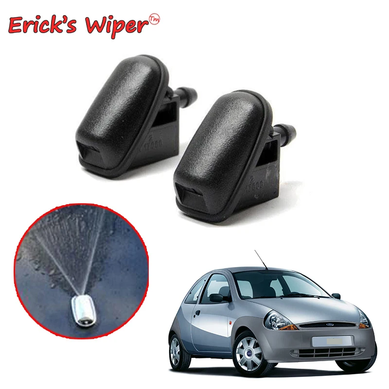 

Erick's Wiper 2Pcs/lot Front Windshield Wiper Washer Jet Nozzle For FORD KA MK1 1996 - 2007 OE: 1077453