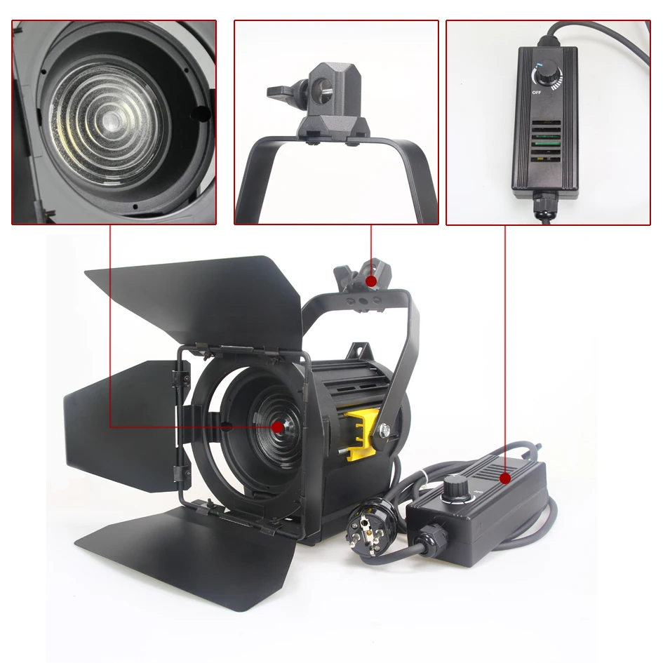 Светодиодный фсветильник ALUMOTECH 20WX3 + комплект StandX3 для камеры видео студийной