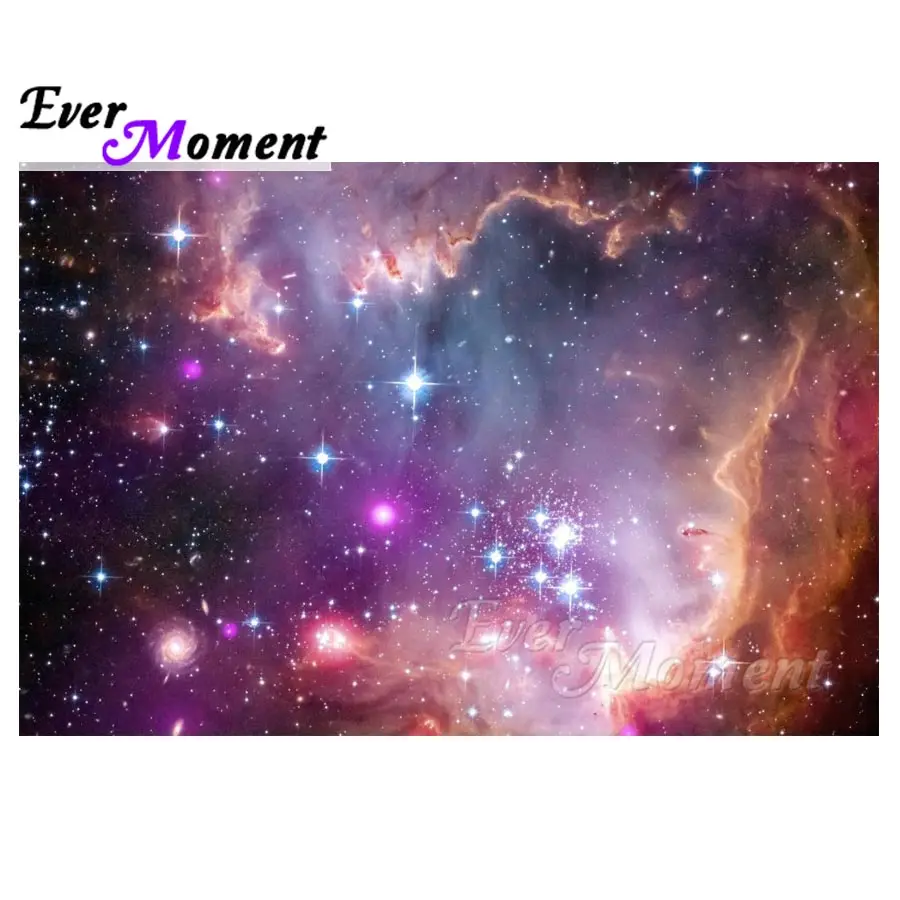 

Ever Moment Diamond Painting Picture Mosaic Star Universe Full Square Drill Diamond Embroidery Decor For Home Rhinestone S2F389