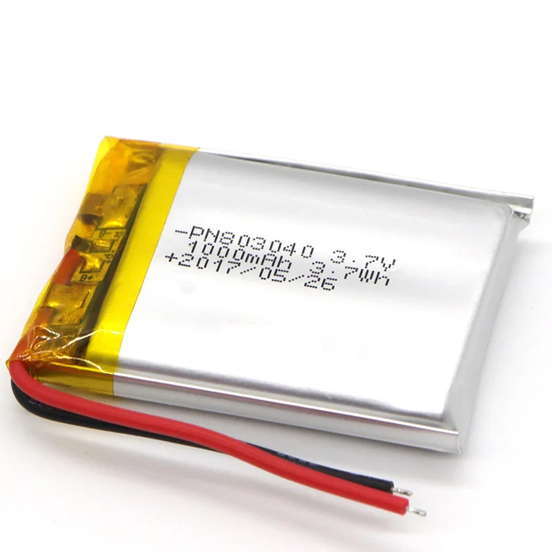 3,7 V 1000mAh 803040 литий-полимерный литий-ионный аккумулятор для MP4 MP5 gps psp мобильных карманных ПК электронных книг bluetooth