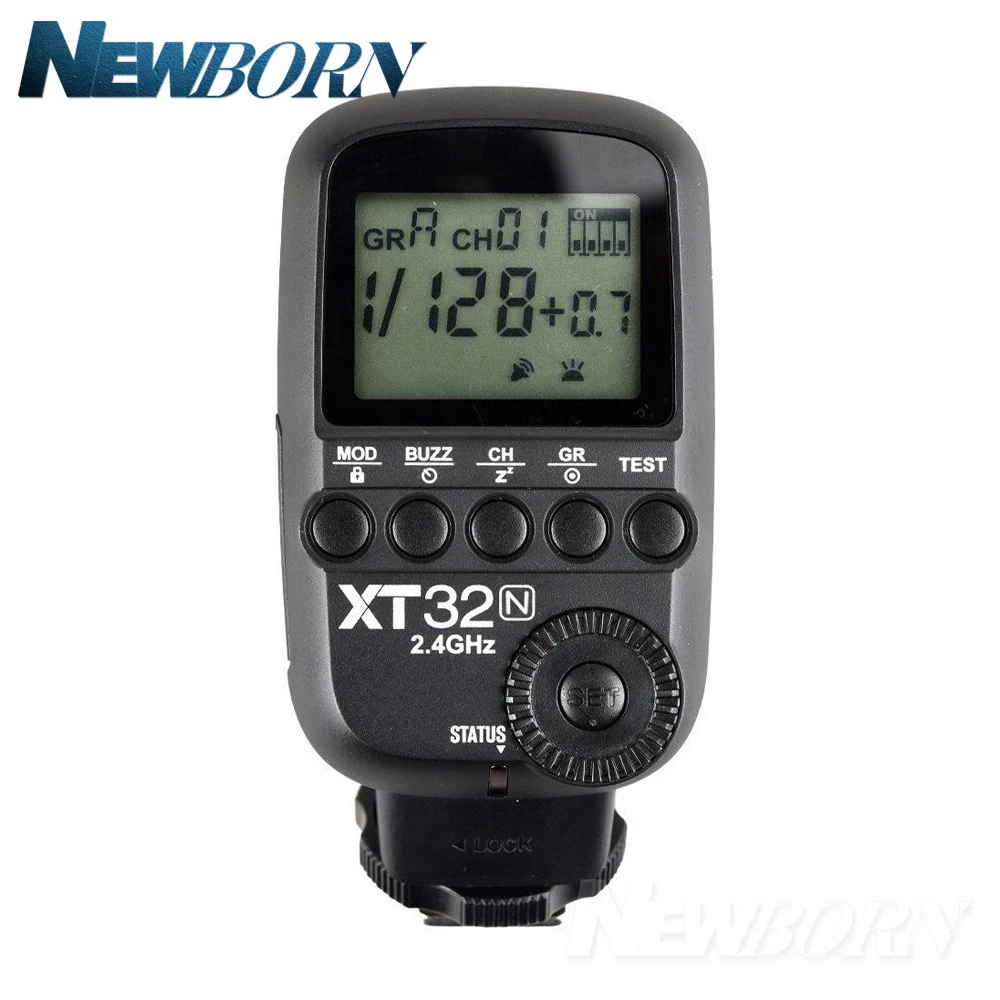 Godox XT32N 2 4G беспроводной HSS 1/8000s триггер вспышки + XTR 16 приемники для Nikon DSLR и AD180