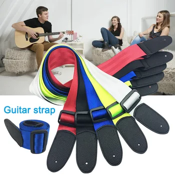 

1pcs Guitar Strap Thick Minimalist Straps for Acoustic Ukulele Bass Electric Guitars YS-BUY