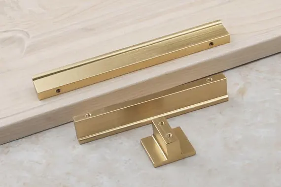 0,6 ''3'' 3,75 ''5'' 6,3 ''комод Выдвижной Ящик дверные ручки черный матовый золотой Латунный кухонный шкаф Поворотная Кнопка твердый