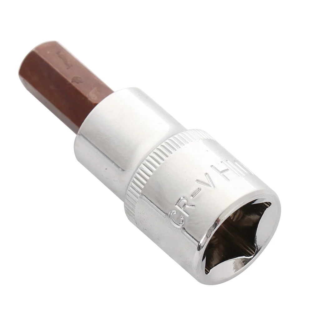 

Hexagon Screwdriver Bit Socket 1/2 Inch Drive Socket Hand Tool Long Socket Hex Repair Tool