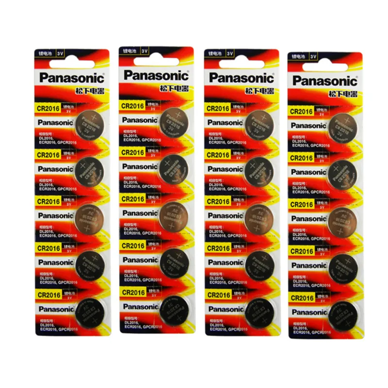 

20pcs original brand new battery for PANASONIC cr2016 3v button cell coin batteries for watch computer cr 2016