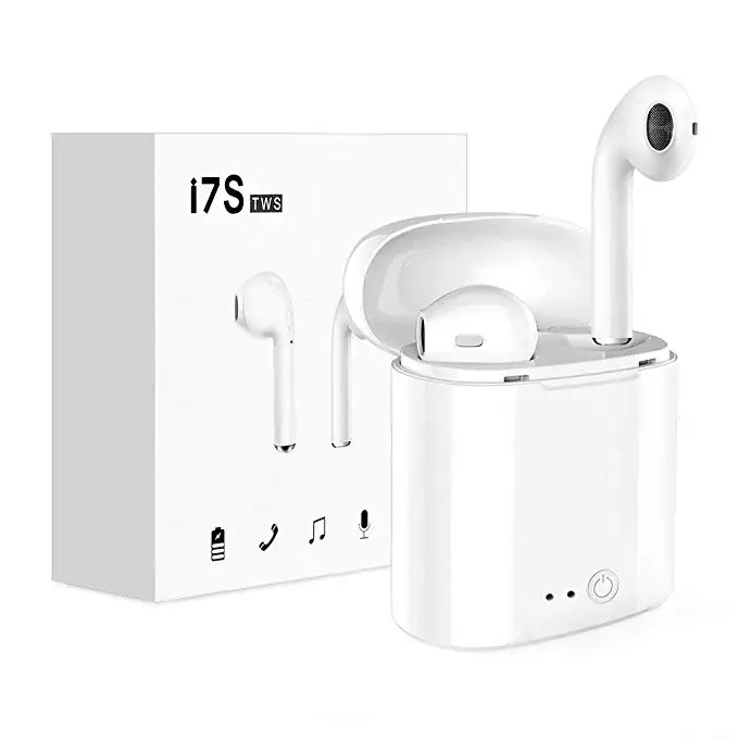 I7s TWS bluetooth headset wireless sports with charging bin bluetooth headset i7s TWS is suitable for iphone, samsung and androi