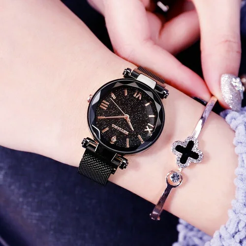 Женские кварцевые часы Hodinky Montre Femme Роскошные наручные из нержавеющей стали