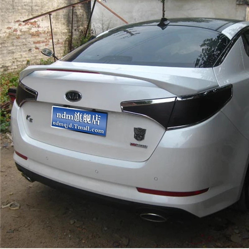 

For Kia Optima K5 Spoiler High Quality ABS Material Car Rear Wing Primer Color Rear Spoiler For Kia Optima Spoiler WL 2011-2013