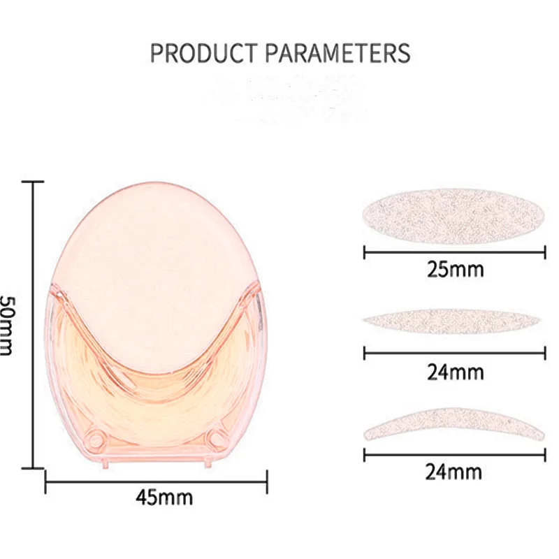 

200pcs Eyelid Tape Sticker Invisible Eyelid Paste Transparent Self-adhesive Double Eye Tape Tools