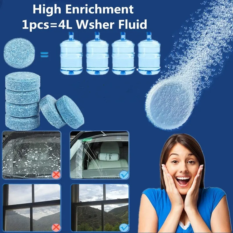 20 шт Многофункциональный Effervescent Спрей очиститель концентрат для ...