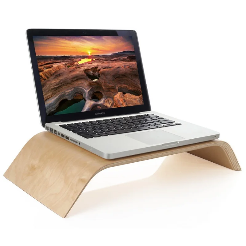 

Original Samdi Real Bamboo Desktop PC Display Stand Monitor Screen Platform Shelf Riser Holder for Apple iMac Macbook,SKU 01B4A6