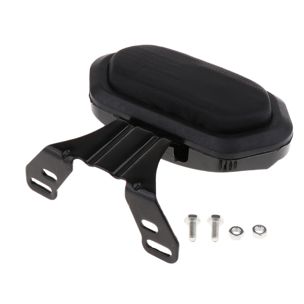 Motorcycle Detachable Backrest Sissy Bar Passenger Luggage Rack for Electrombile Motorcycle Drivers Adjustable Backrest