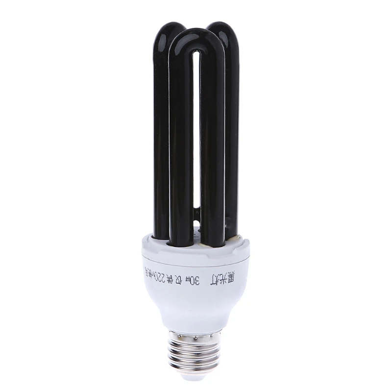 E27 15/20/30/40 Вт УФ Ультрафиолетовые люминесцентные Blacklight CFL лампочки 220 В