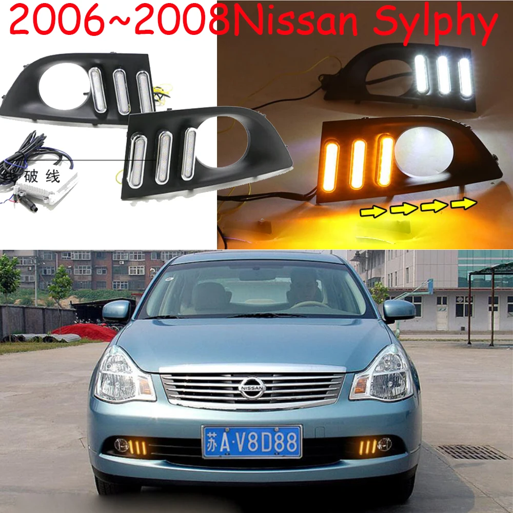 Дневсветильник Sentra 2006 ~ 2008/2009 2018! Головсветильник фары светодиодный