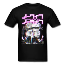 Мужская футболка, забавная Милая хлопковая футболка с коротким рукавом и рисунком