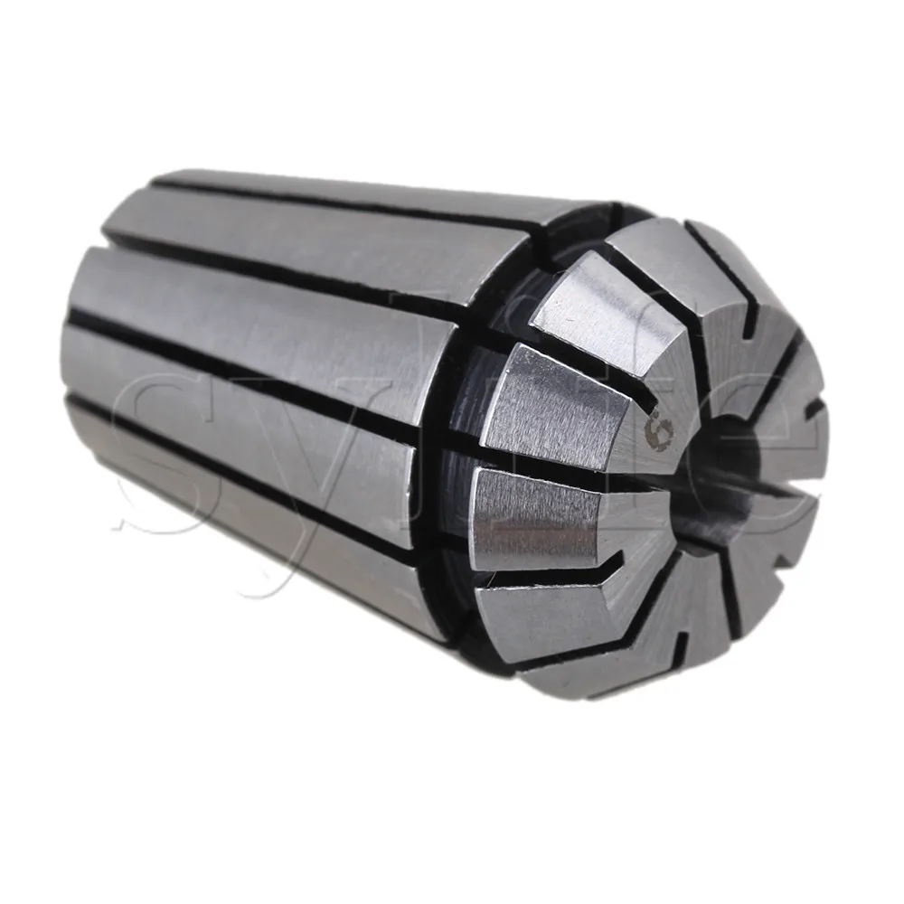 

ER20-6 Spring Collet For CNC Milling Lathe Tool Engraving Machine Silver Tone