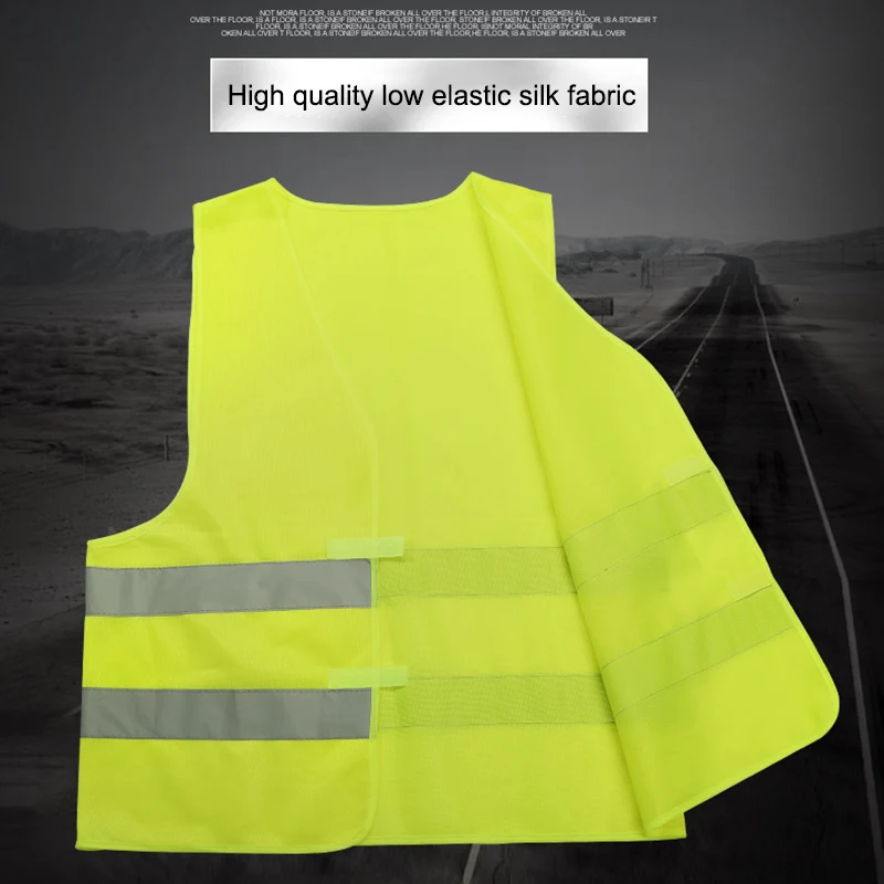 

Safety Reflective Vest Security Visibility Construction Traffic Warehouse LSMK99
