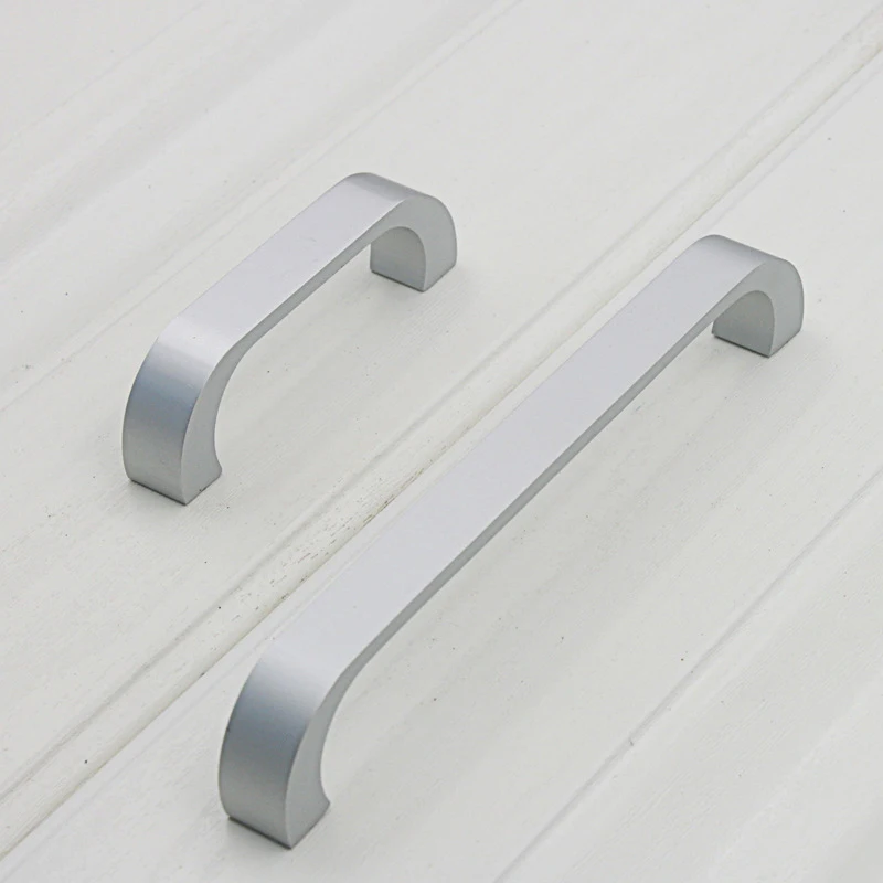 

Aluminum Long Knob Cabinet Furniture Door Handles Knobs Bedroom Closet Dresser Kitchen Drawer Pulls HUG-Deals